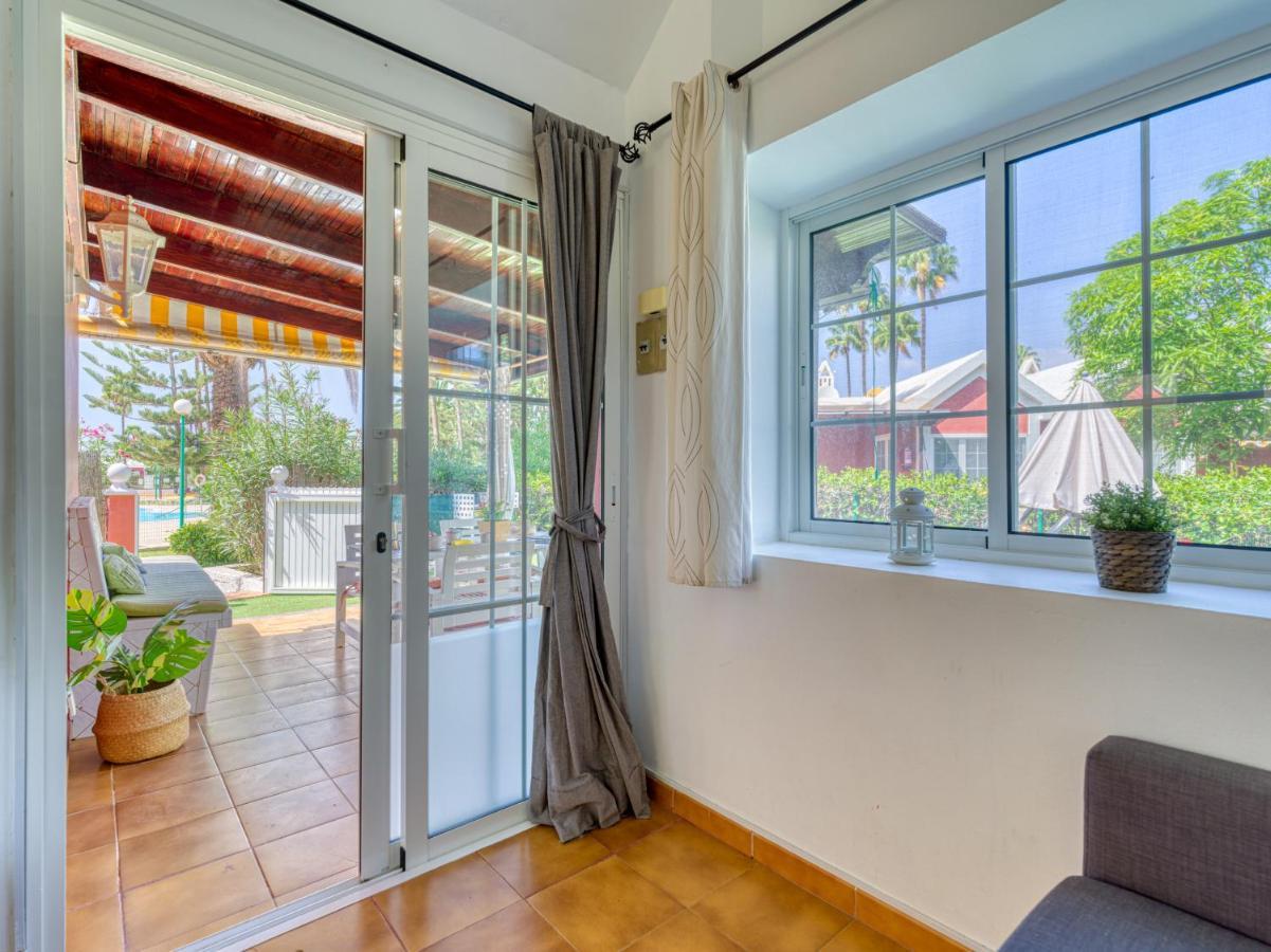 AMAZING PRIVATE TERRACE OVERLOOKING TO THE POOL - Tunos 83 Maspalomas (Gran Canaria) Exterior foto